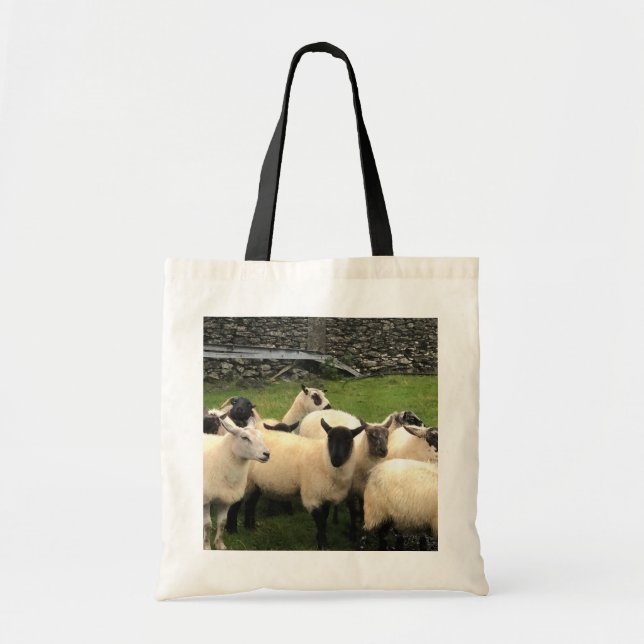Tote Bag ferme ovine irlandaise fourre-tout (Devant)
