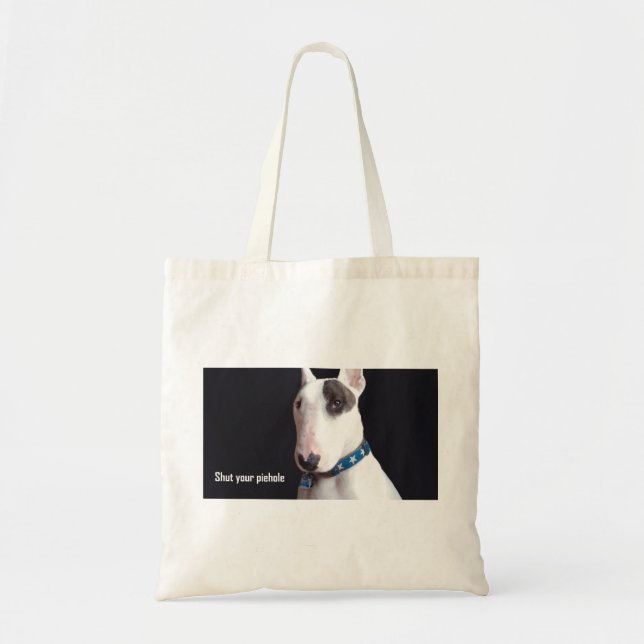 Tote Bag Fermez votre trou fourre-tout de tarte (Devant)