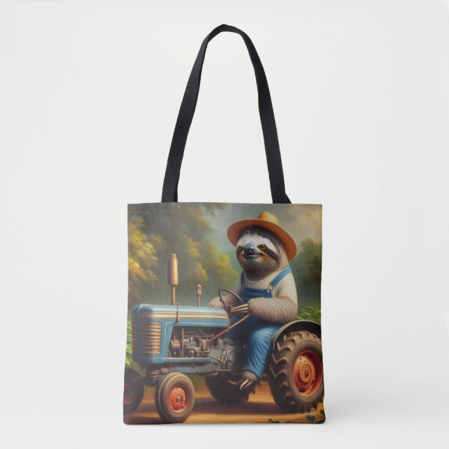Tote Bag Fermier de Sloth (Devant)