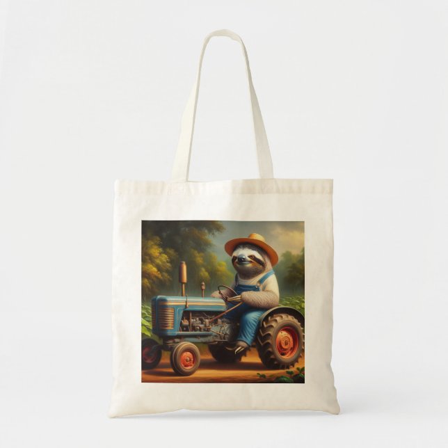 Tote Bag Fermier de Sloth (Devant)