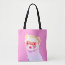 Ferret Sassy Aux Couleurs Arc-En-Ciel