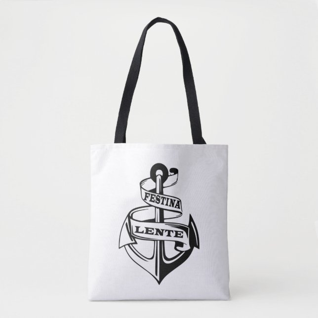 Tote Bag Festina lente (Devant)