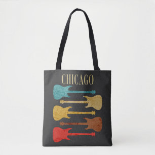 Tote Bag Festival de concert de guitares vintage de Chicago