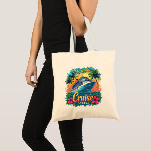 Tote Bag Festive My Birthday Cruise Ship Party 2025
