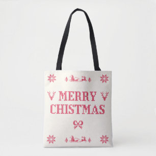Tote Bag Festive Noël Cheer