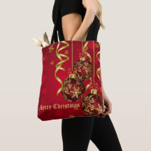 Festive tendance Rouge et ornements de Noël doré