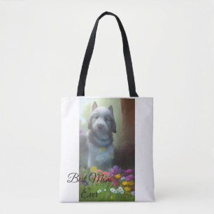 Tote Bag Fête de la Mère de la meilleure mère