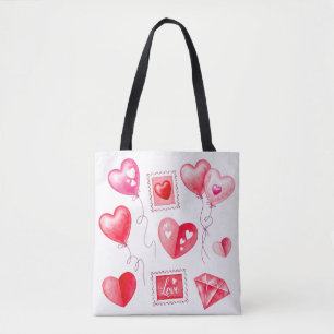 Tote Bag fête de la Saint Valentin