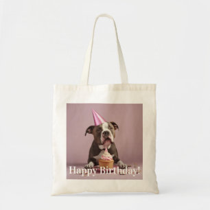 Tote Bag Fête de l'anniversaire de Pit Bull