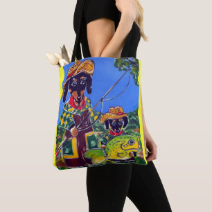 TOTE BAG FÊTE DES PÈRES DACHSHUND