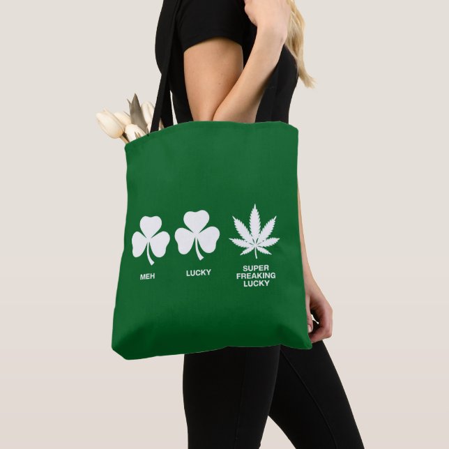 Tote Bag Fête drôle de la Saint-Patrick pour les gars  (De près)
