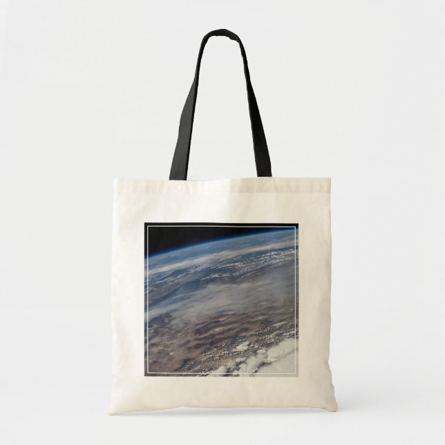 Tote Bag Feu Autour Du Parc National De Yosemite. (Devant)
