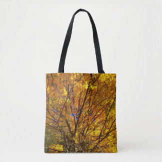 Tote Bag Feuillage Jaune d'Automne