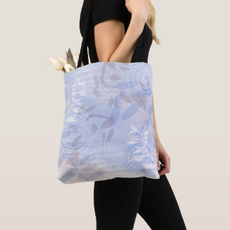 Tote Bag Feuille botanique florale abstraite moderne tendan