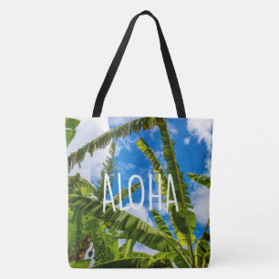 Tote Bag Feuilles de bananes, Grove Farm Hawaiian Aloha Bea