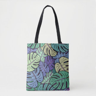Tote Bag Feuilles de Monstera #6