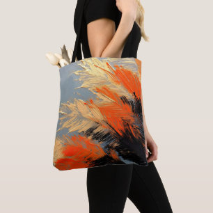 Tote Bag Feuilles de Palmier – Mouvement Tropical Abstrait