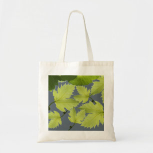 Tote Bag Feuilles Vertes de Vigne de Raisin