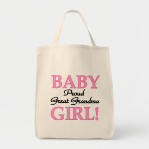 Tote Bag Fier Grand Grand-mère Baby Girl Tshirts et cadeaux