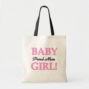 Tote Bag Fier Maman Baby Girl Tshirts et cadeaux