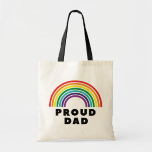 Tote Bag Fier père arc-en-ciel
