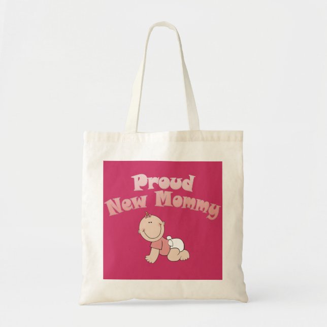 Tote Bag Fière nouvelle maman, nouvelle maman (Devant)