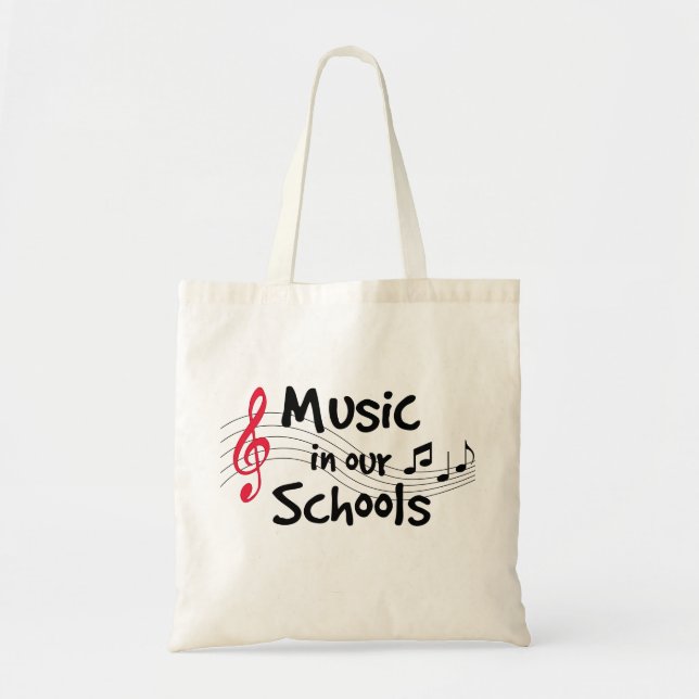 Tote Bag Fierté de l'école de musique (Devant)