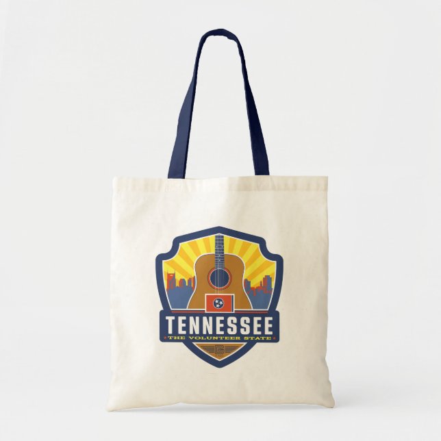 Tote Bag Fierté de l'État | Tennessee (Devant)