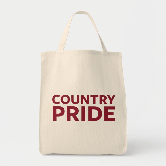 Tote Bag Fierté de pays (Devant)