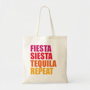 Tote Bag Fiesta, Siesta, Tequila Bachelorette Vacances