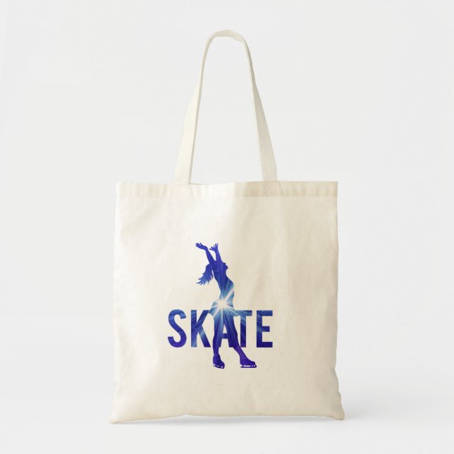 Tote Bag Figure objets à offrir de logo de patin (Devant)