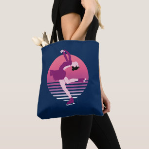 Tote Bag Figure Patineuse - Art De La Danse Sur Glace