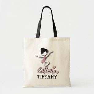 Tote Bag Fille Ballerina rose  Danseur de ballet