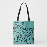 Fille de fleurs de couleur personnalisée