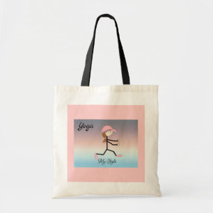 Tote Bag Fille de yoga