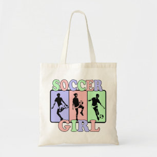 Tote Bag Fille du football
