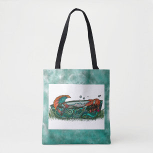 Tote Bag fille folle
