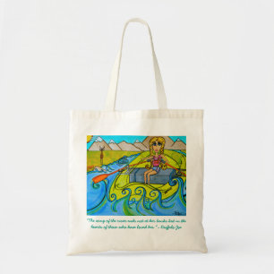 Tote Bag Fille fourre-tout réutilisable de rivière
