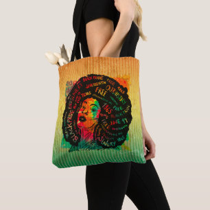 Tote Bag Fille Mélanine Mois de l'Histoire des Noirs