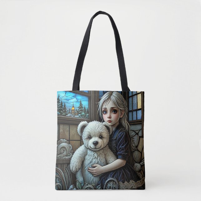 Tote Bag Fille perdue (Devant)