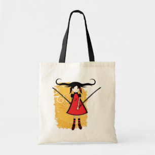 Tote Bag Fille samouraï