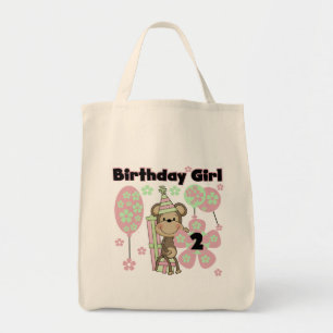 Tote Bag Fille Singe Avec Cadeaux 2e T-shirts d'anniversair