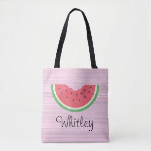 Tote Bag Filles Aquarelle Watermelon T-Shirt Beach Serviett