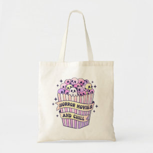 Tote Bag Films D'Horreur Et Chill Cute Halloween