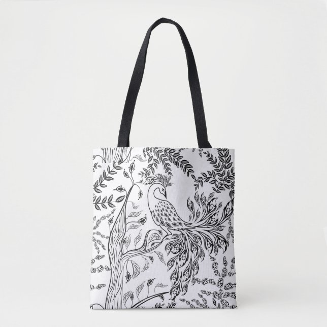 Tote Bag Firebird, oiseau (Devant)