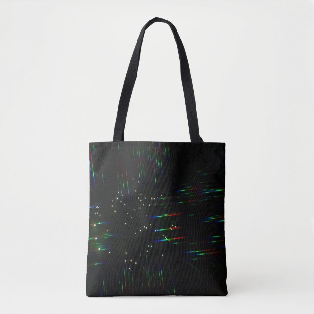 Tote Bag Fireworks Through 3D Glasses 3  (Devant)