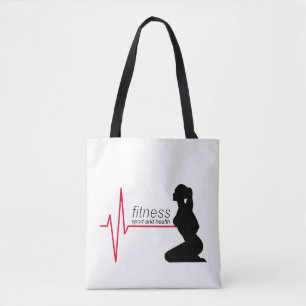 Tote Bag Fitness girl