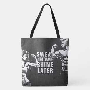 Tote Bag Fitness Gym entraînement Bodybuilding Motivation