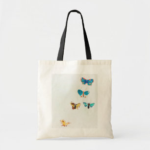 Tote Bag Five Butterflies