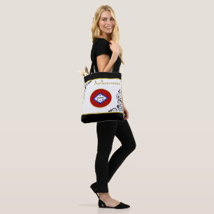 Tote Bag Flag de l'Arkansas